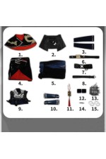 2XXT Cosplay Arknights Zuo Le Cosplay Costume